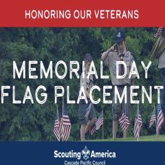 Memorial Day Flag Placement