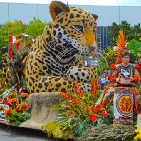 Rose Festival Grand Floral Float Showcase