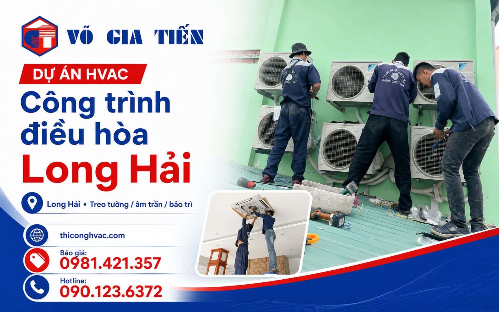 Công trình điều hòa Long Hải