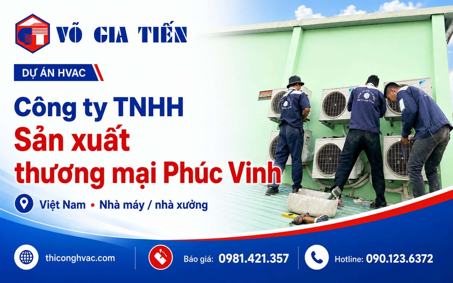Công ty TNHH Sản xuất thương mại Phúc Vinh