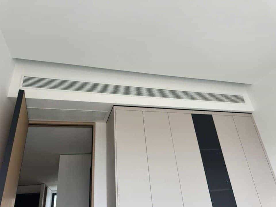 Hoàn thiện mặt gió máy lạnh âm trần