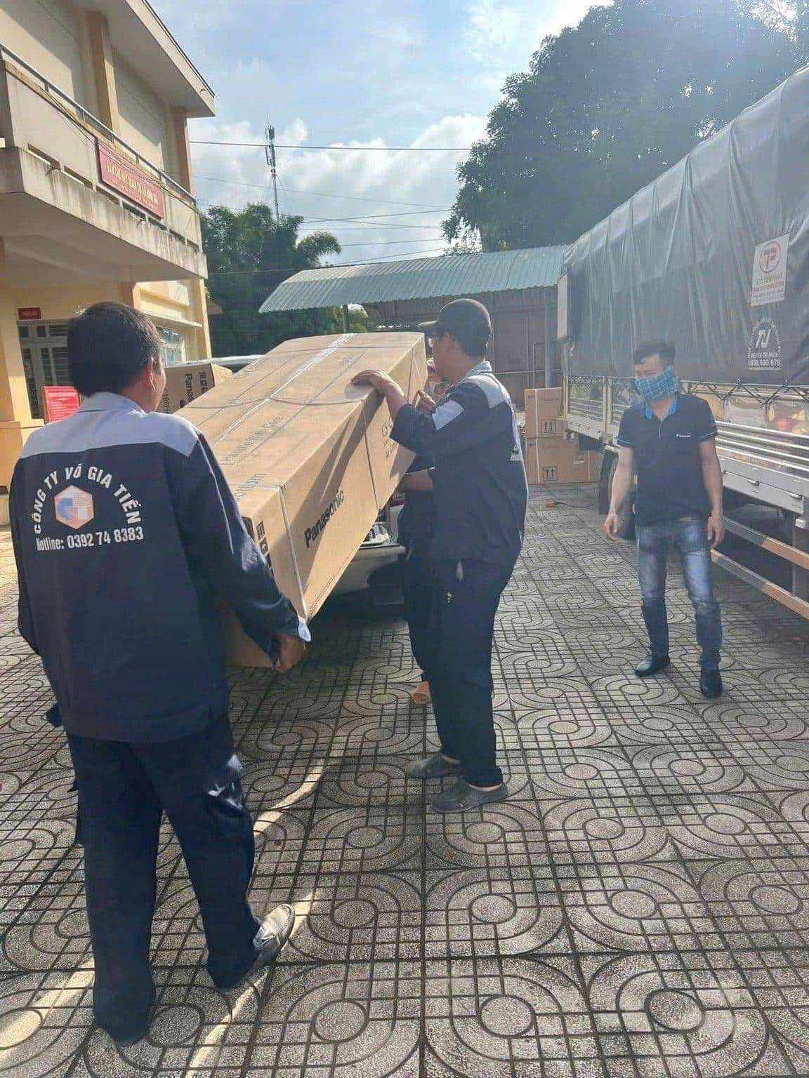 Vận chuyển máy lạnh công nghiệp