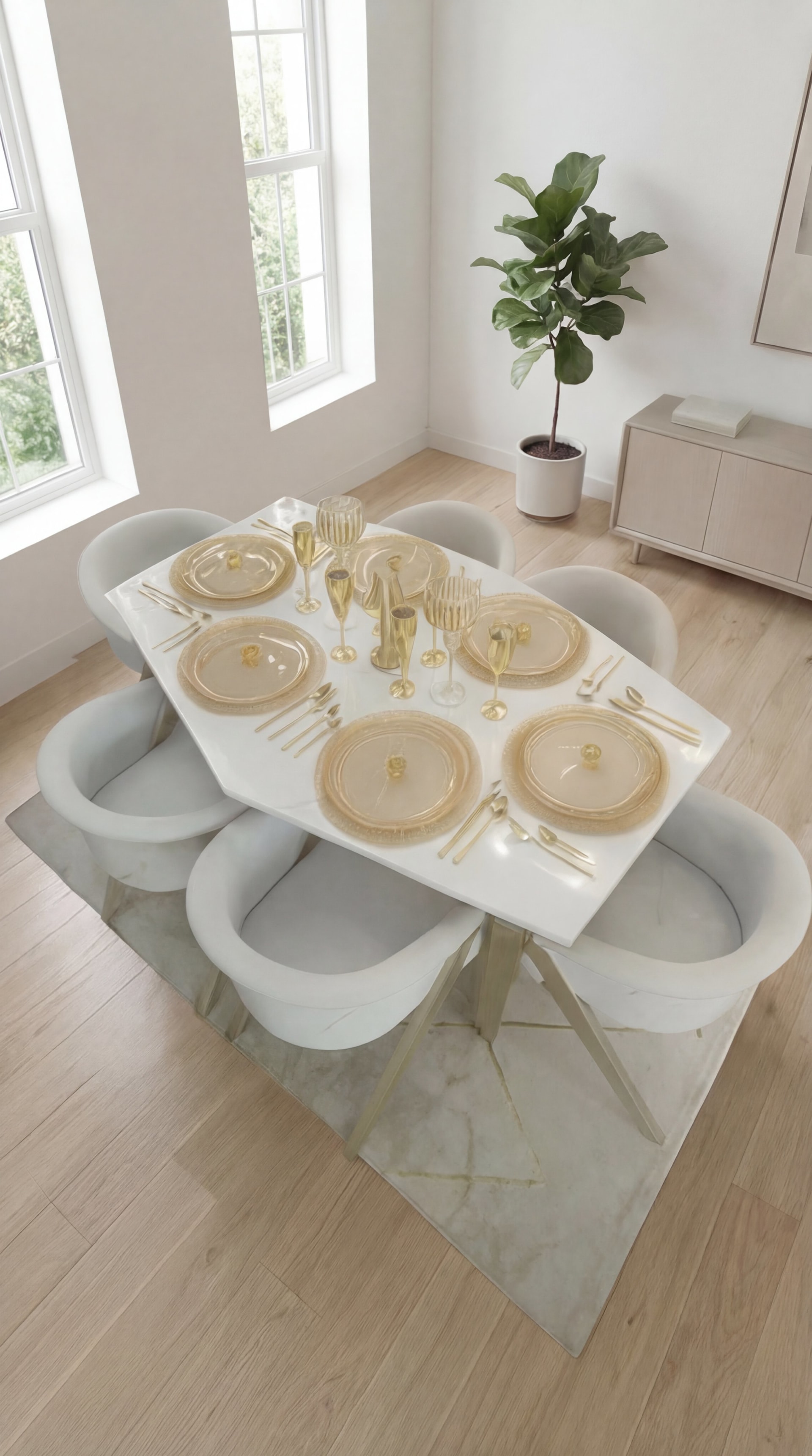 Comedor Élite (Geometría Premium) miniatura 2