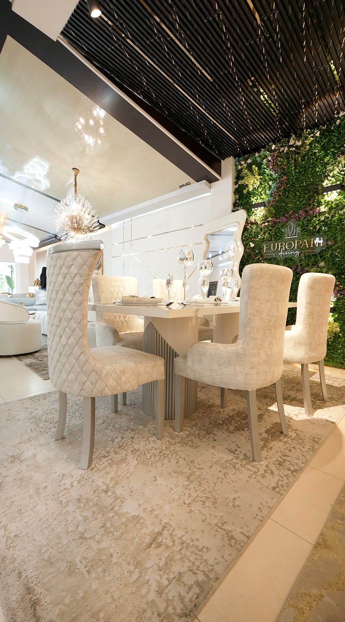 Comedor Imperial – Comedor Moderno 6 Puestos en Neolith miniatura 3