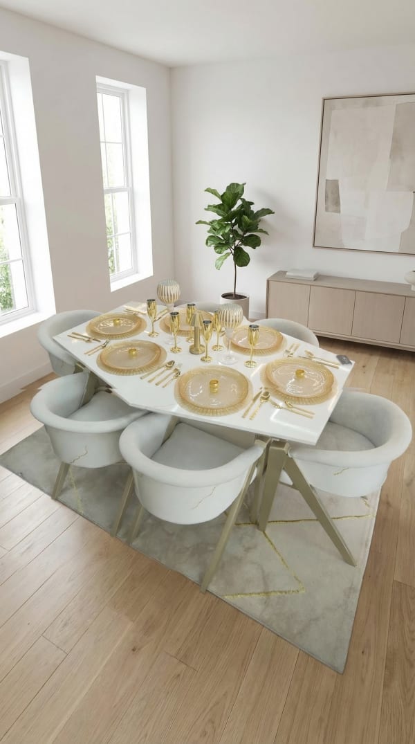 Comedor Élite (Geometría Premium) - Europani Design