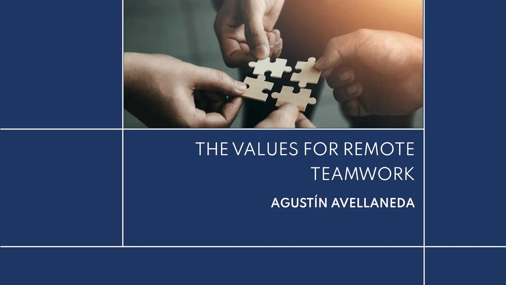 The Values ​​for Remote Teamwork - CASFF