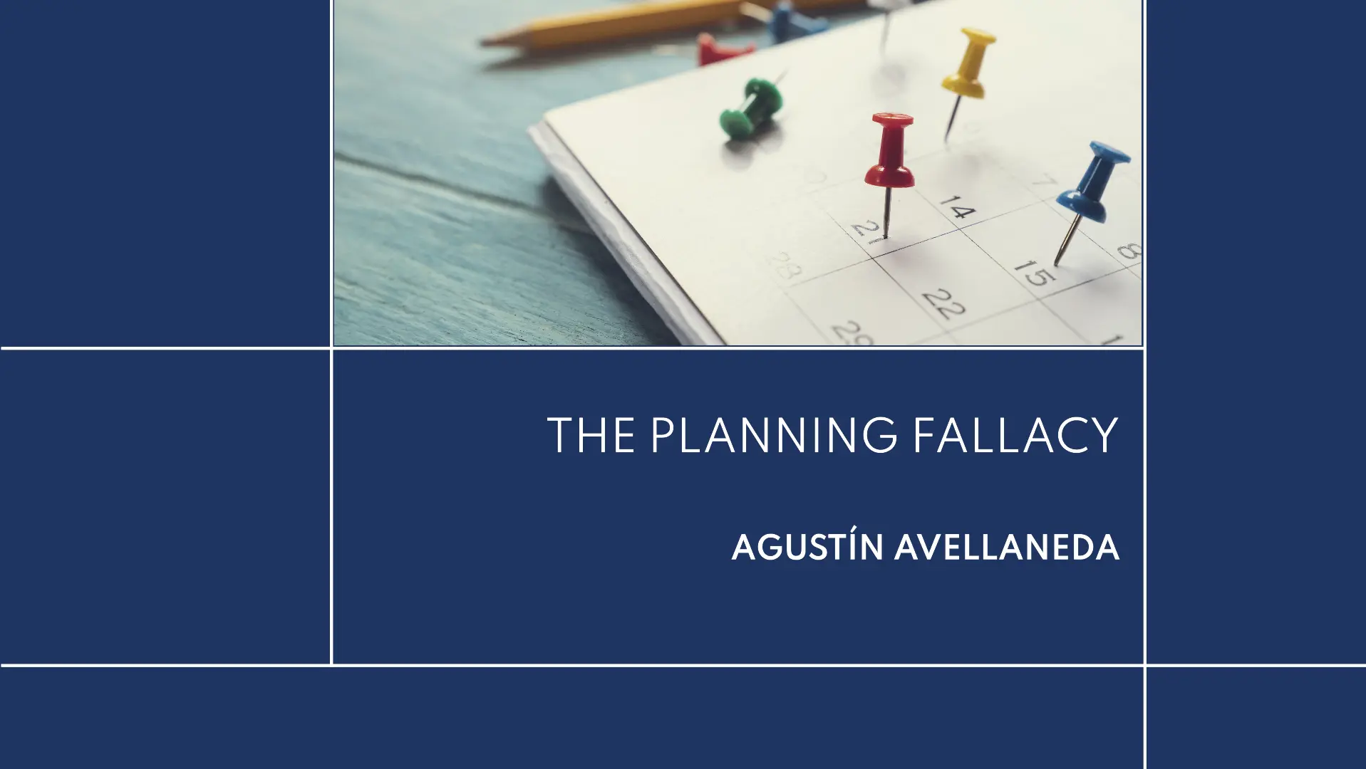 The planning fallacy