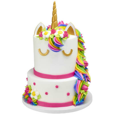 Unicorn Tiered Cake