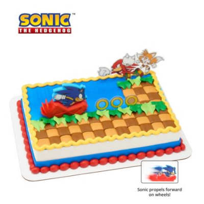 Sonic the Hedgehog Decopac Cake