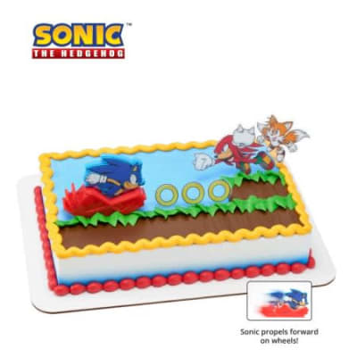 Sonic the Hedgehog Decopac Cake