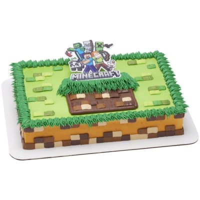 Minecraft Decopac Cake 