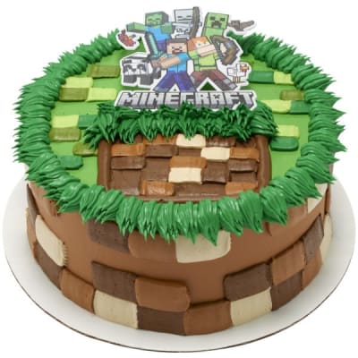 Minecraft DecoPac Cake