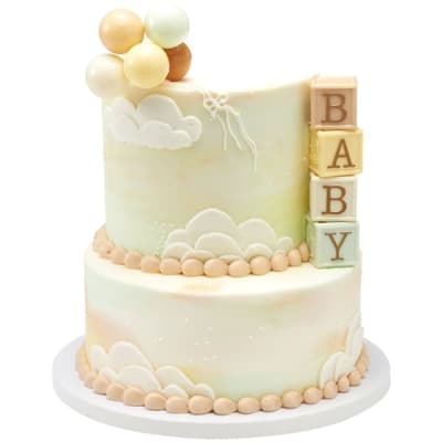 Baby Shower Decopac Cake