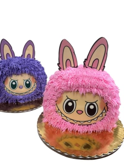 Labubu Cake (front face)