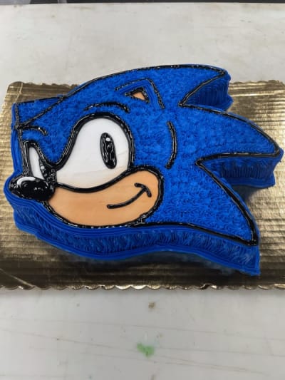 Sonic The Hedgehog Cake