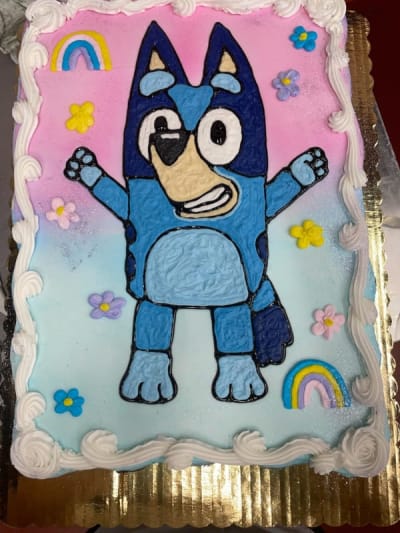Bluey Cake