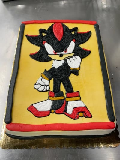 Sonic - Shadow Cake