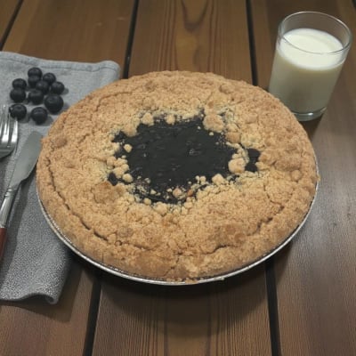 Blueberry Crumb Pie