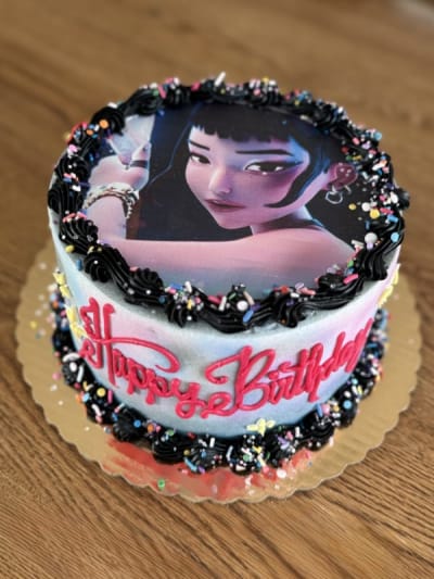 Edible print cake