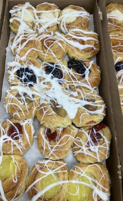 Mini Assorted Danish Tray (Brown Tray)