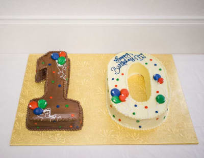 Number Mold cake