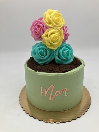 Flower Pot Cake