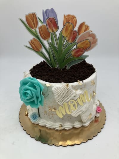 Flower Pot Cake