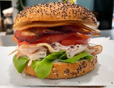 Turkey Bacon Bagel-LT