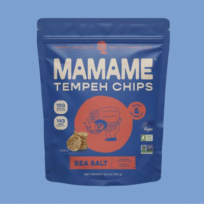 Tempeh Chips - Fermented Black Eyed Peas