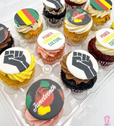 Juneteenth Cupcake Special