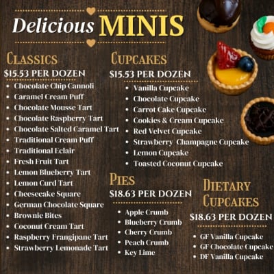 ** Miniature menu