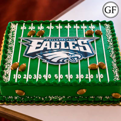 Gluten-free Eagles Sheet Cake 