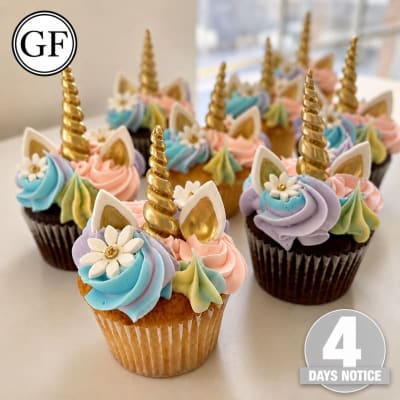 Gluten-free Unicorn Cupcakes