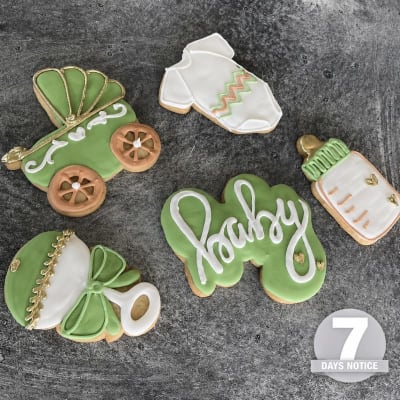 Baby Shower Royal Iced Cookies