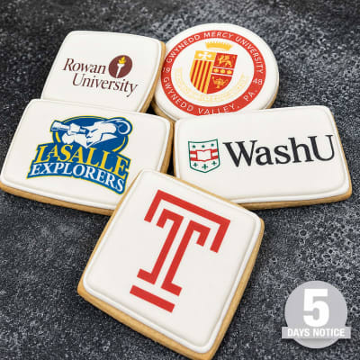 Edible Print logo cookies