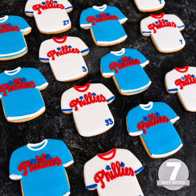 Phillies Royal Iced Cookies