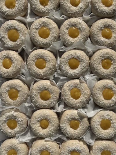 PINEAPPLE COCONUT DONUT