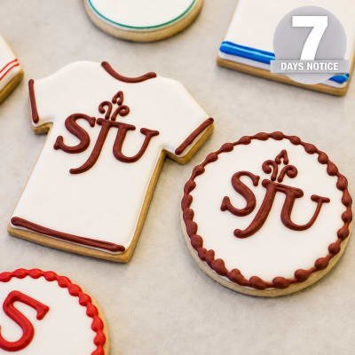 Local schools Logo Royal Iced Cookies