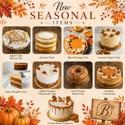 ** New Seasonal Items