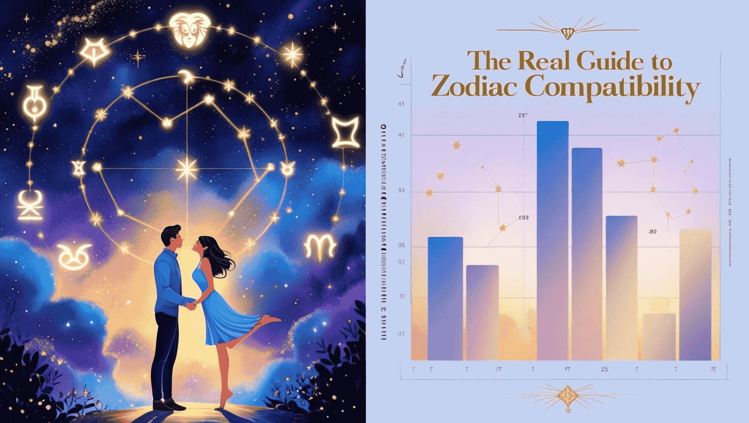 Image for article titled The Real Guide to Zodiac Compatibility: What Astrology Can and Can't Tell You About Love