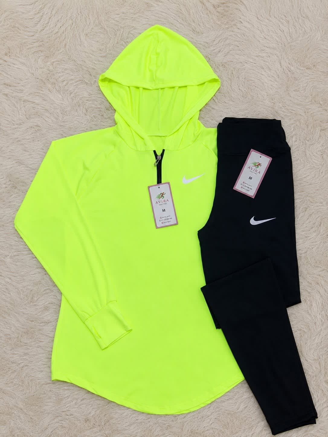 Half-zip hoodie set