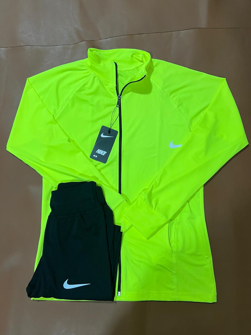 Complete zipper dry fit lycra set