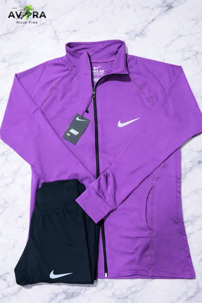 Complete zipper dry fit lycra set