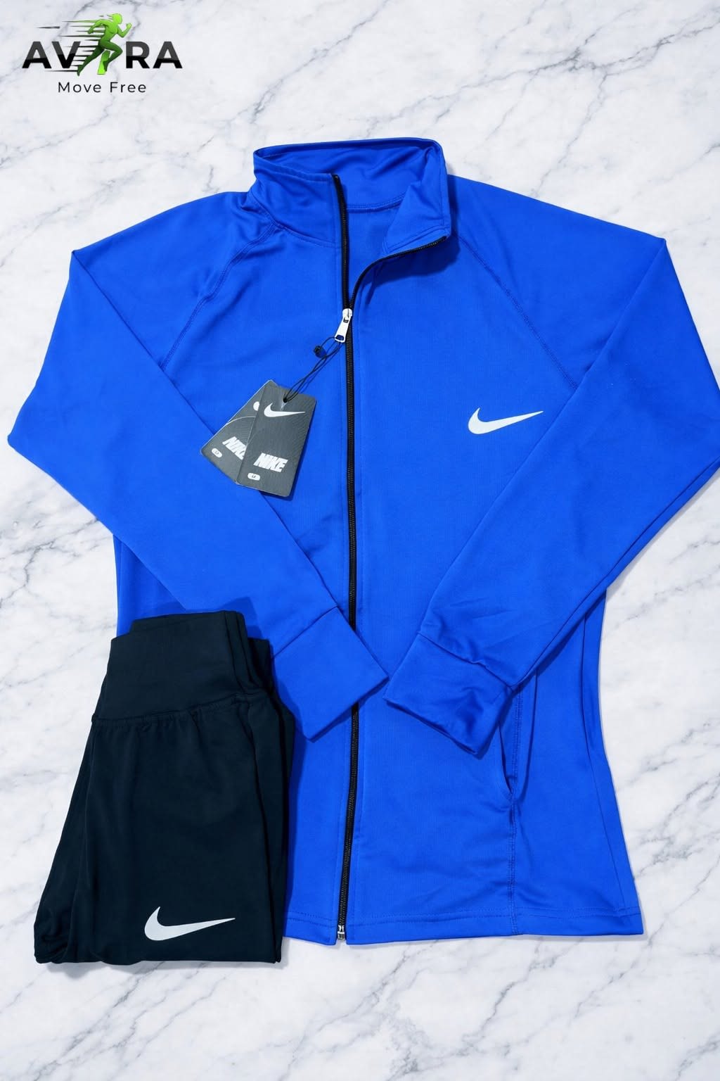 Complete zipper dry fit lycra set