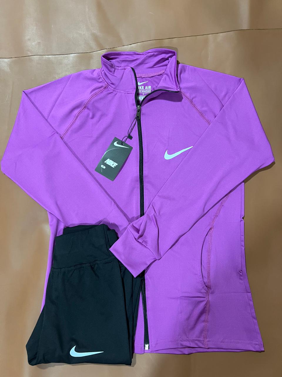 Complete zipper dry fit lycra set