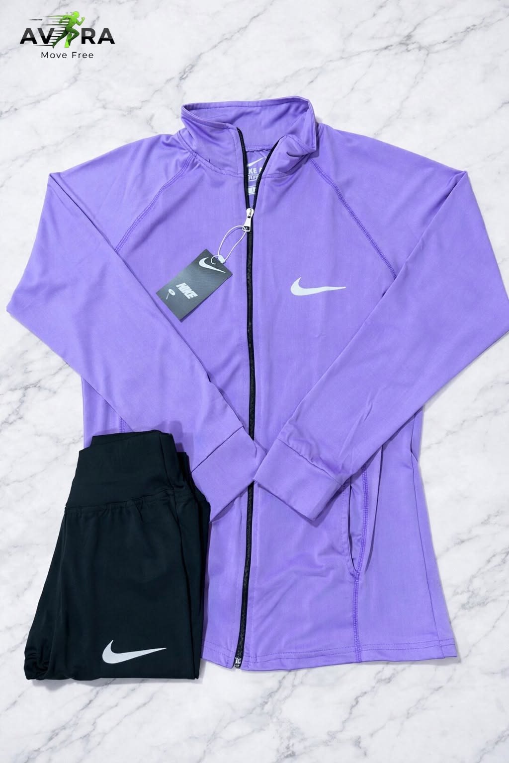 Complete zipper dry fit lycra set