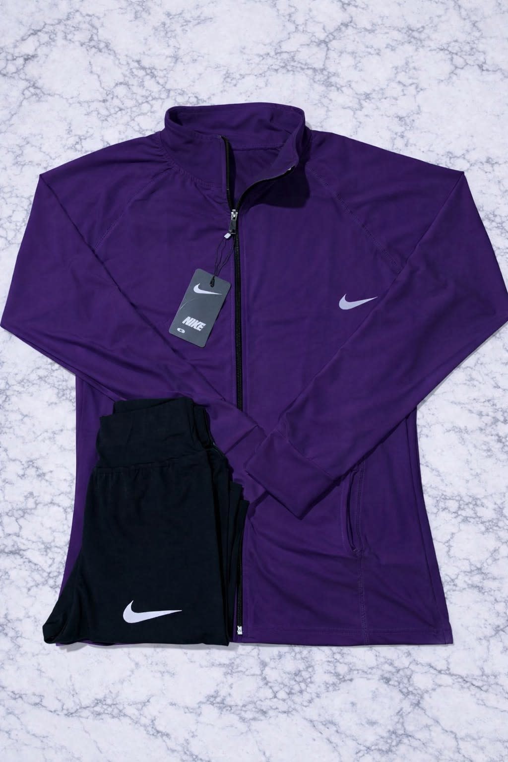 Complete zipper dry fit lycra set