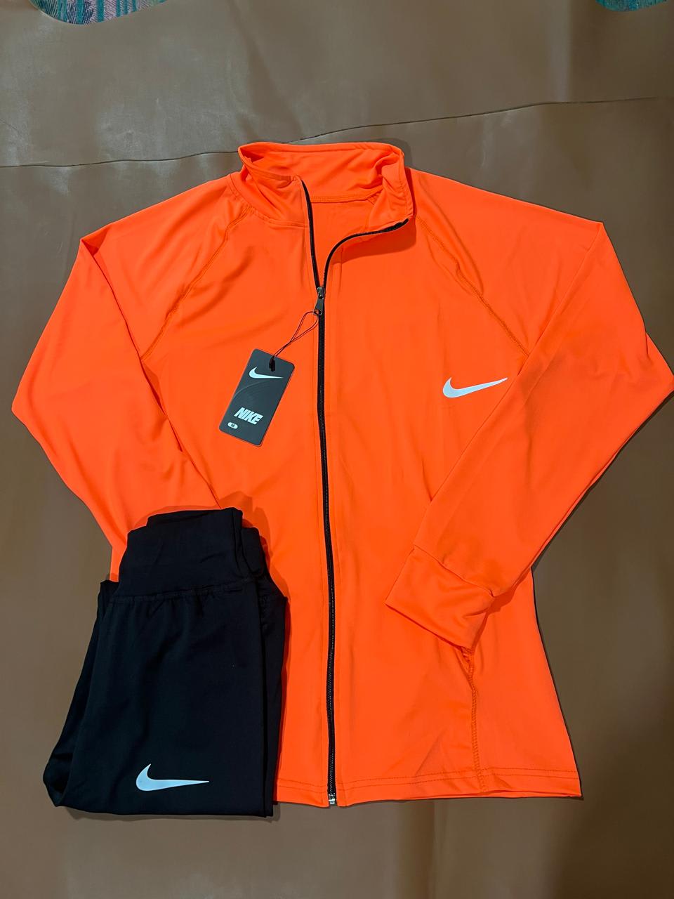Complete zipper dry fit lycra set