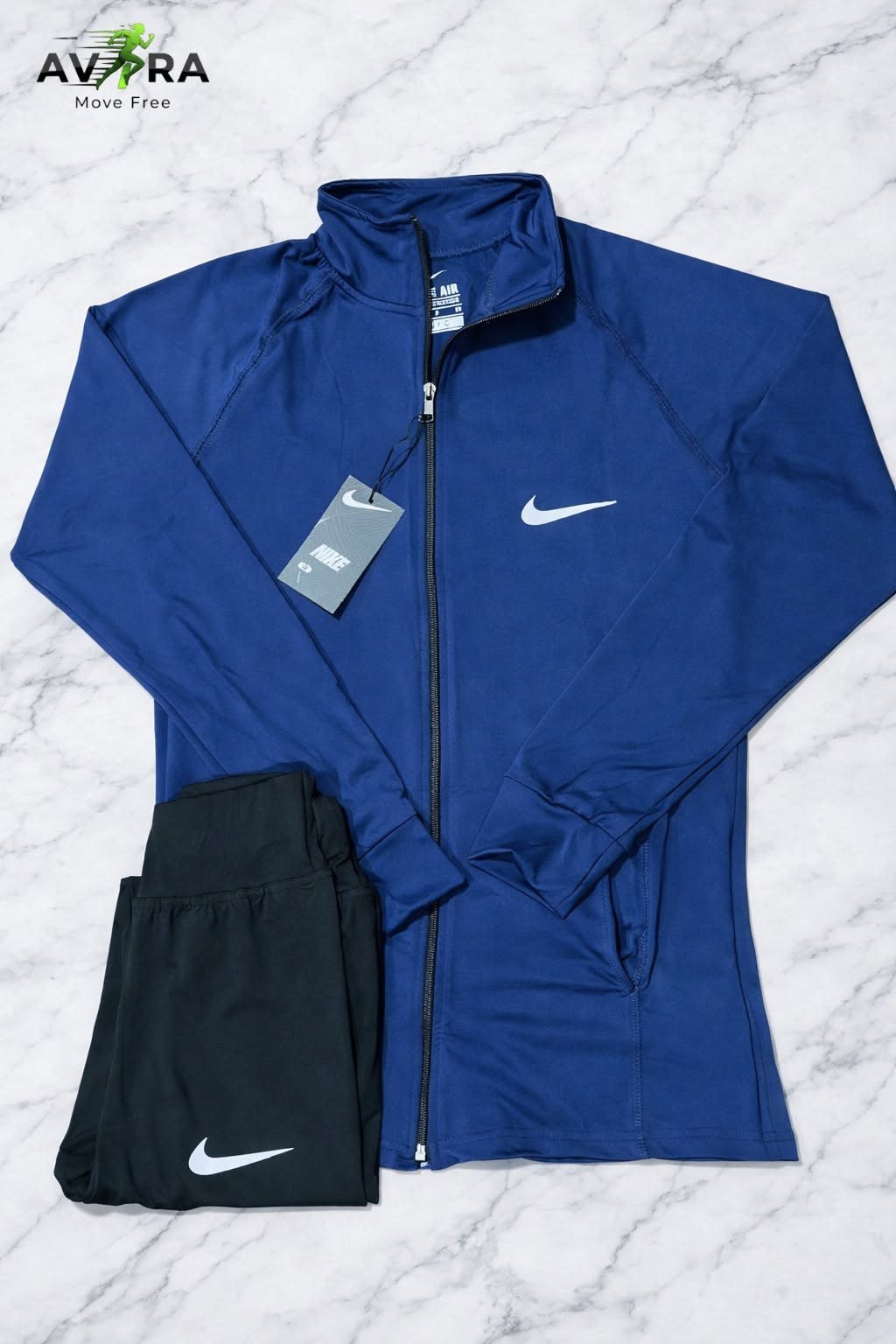 Complete zipper dry fit lycra set