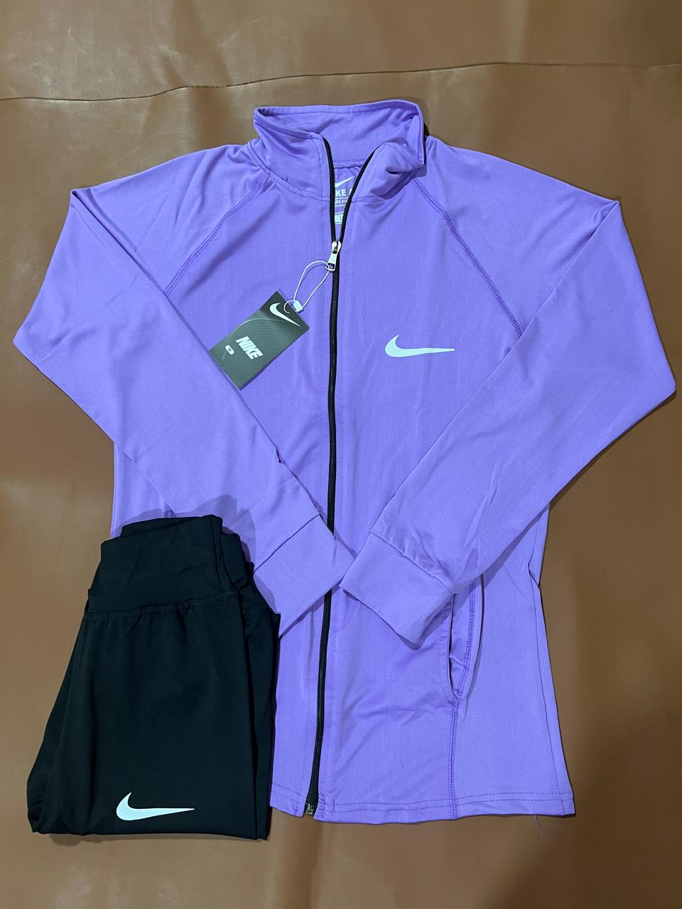 Complete zipper dry fit lycra set